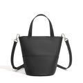 Bolso tipo bombonera de piel auténtica
