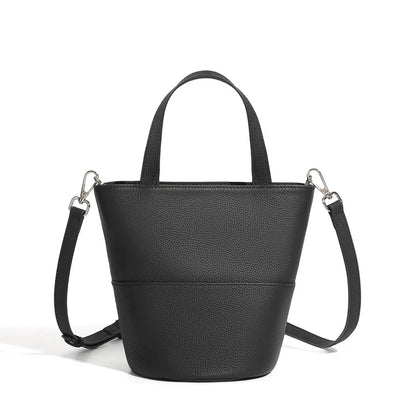Borsa a Secchiello in Vera Pelle