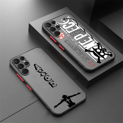 Cover Opaca Traslucida One Piece per Samsung Galaxy
