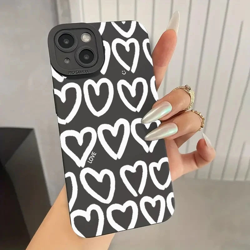 Case with Love Print for Xiaomi Redmi 10