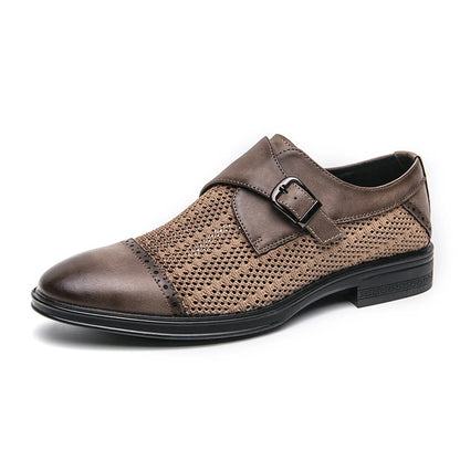 Scarpa Uomo Traforata con Fibbia