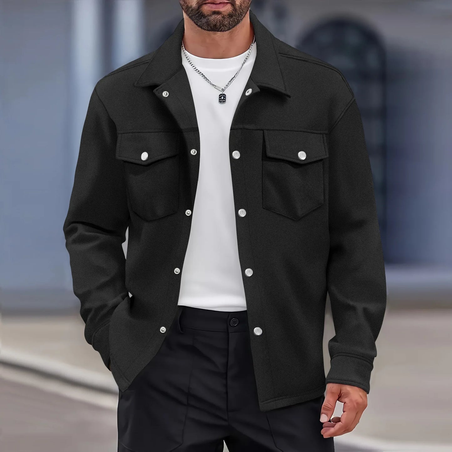 Giacca Uomo Smart Casual Leggera