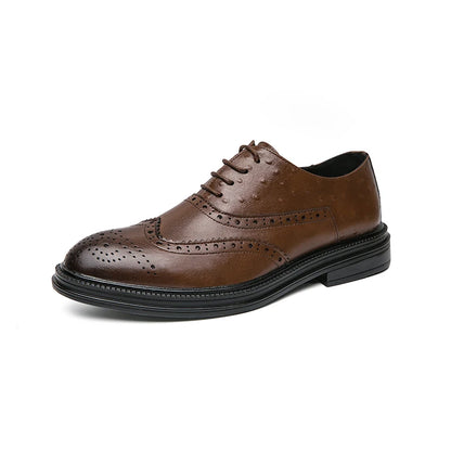 Oxford Brogue Uomo in Pelle