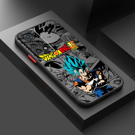 Cover Opaca Traslucida Dragon Ball Z per Xiaomi Redmi Note