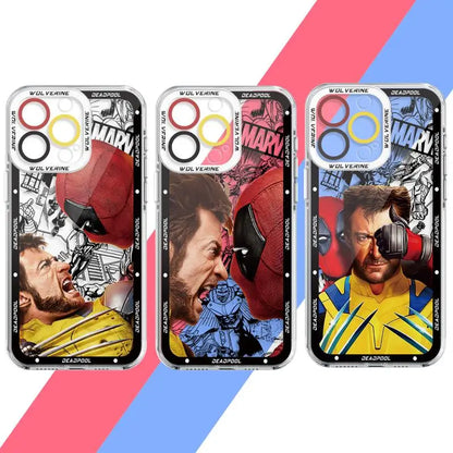 Case with Marvel design for iPhone 12