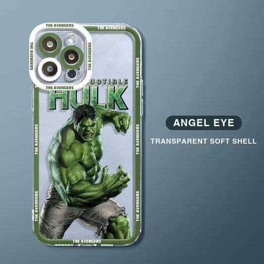 Case with Marvel Hulk design for iPhone 13