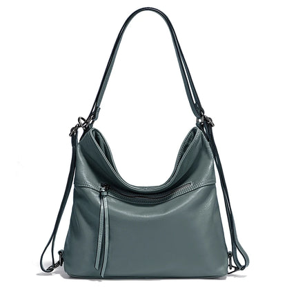 Borsa Trasformabile in Vera Pelle