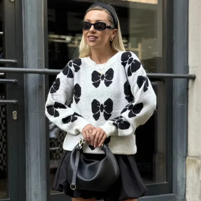 Maglione Stampa Farfalle