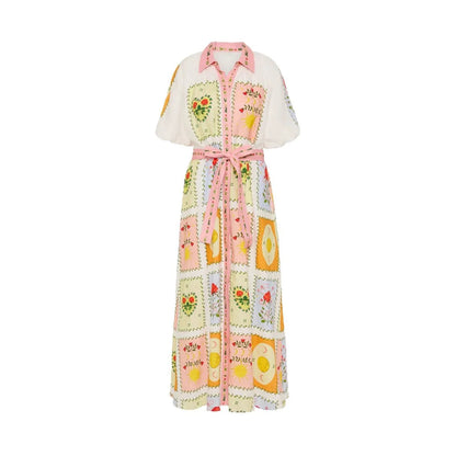 Vestito Estivo "Patchwork Solare"