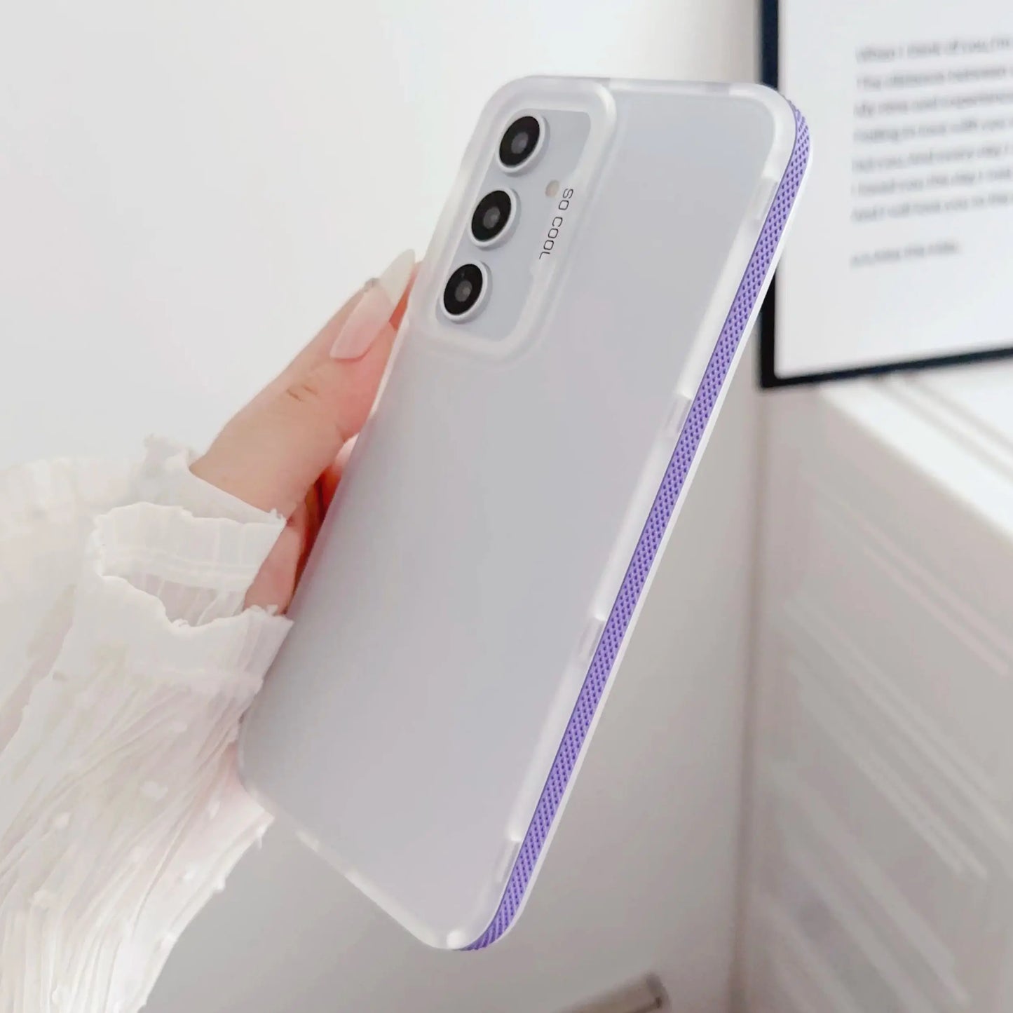 Funda de TPU transparente para la serie Samsung Galaxy A