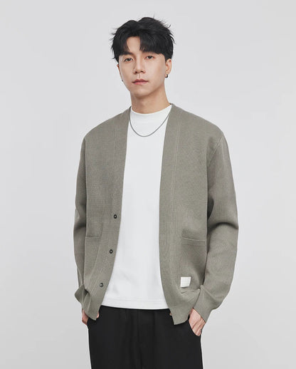 Cardigan Uomo Oversize in Maglia