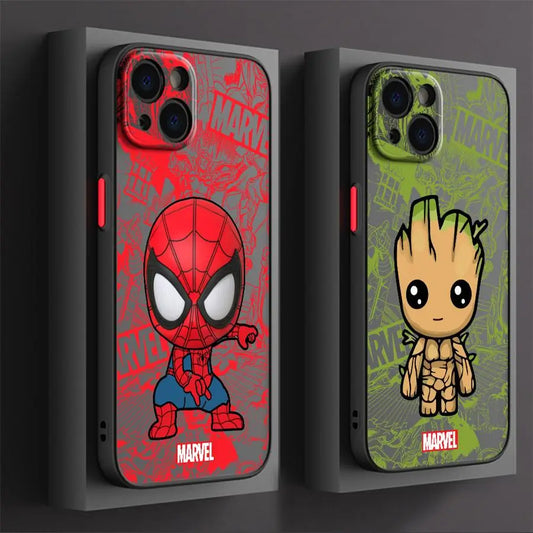 Case with Marvel design for iPhone 12