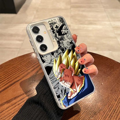 Cover Opaca Traslucida Dragon Ball Z per Samsung Galaxy