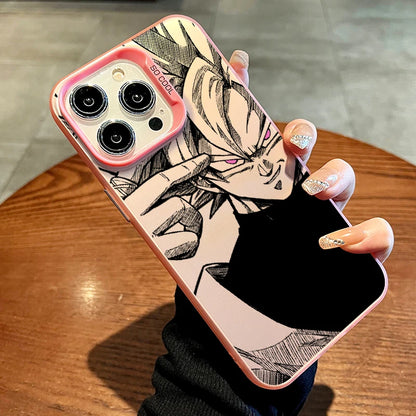 Cover Opaca Traslucida Dragon Ball Z per Iphone