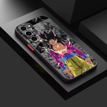 Cover Opaca Traslucida Dragon Ball Z – Design Goku & Vegeta