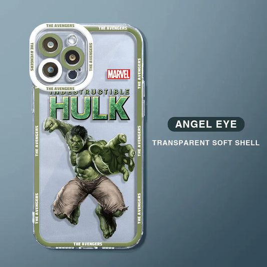 Case with Marvel Hulk design for iPhone 12