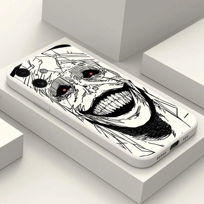 Cover per Samsung Galaxy – Design Shadow King di Solo Leveling