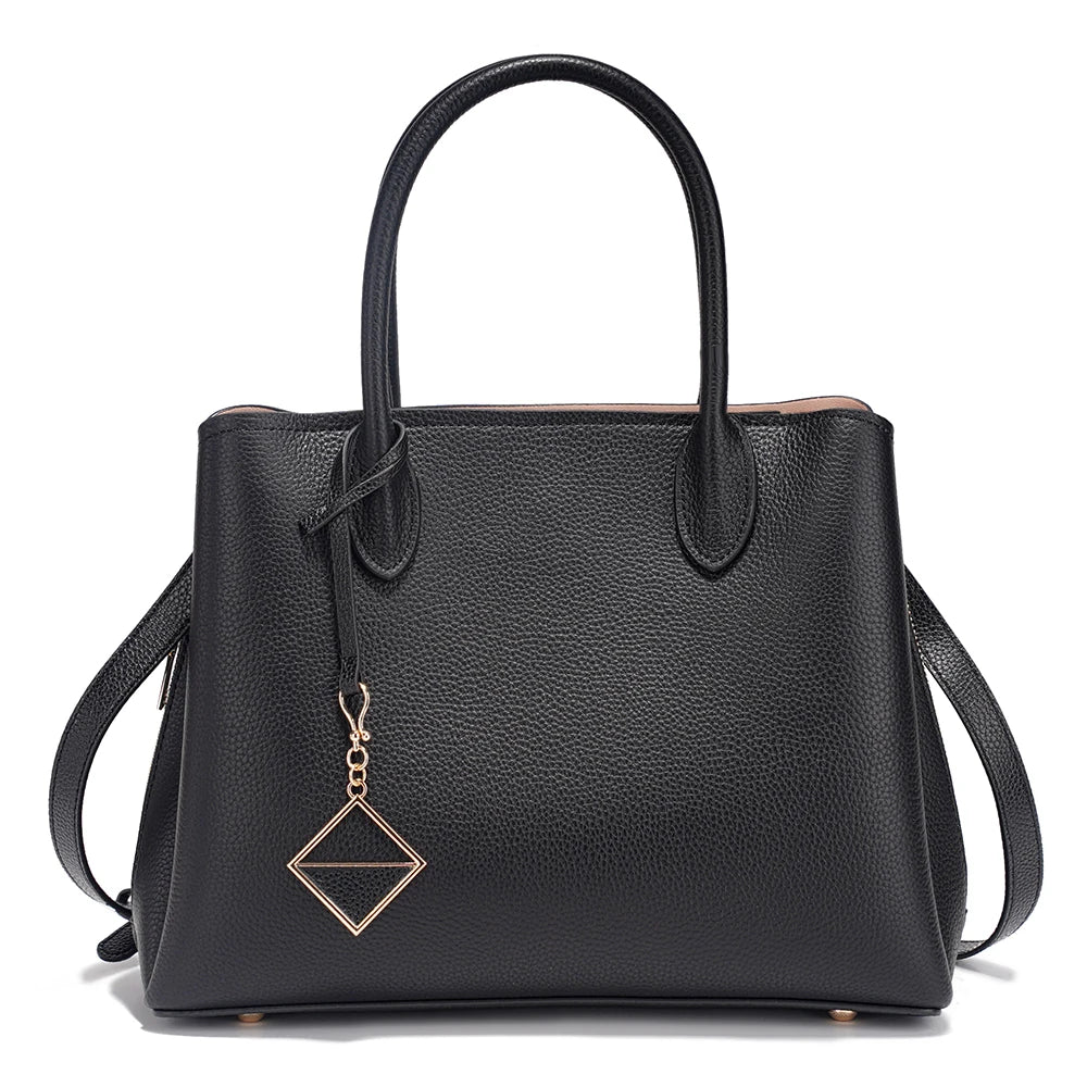 Bolso Shopper de Piel Verdadera