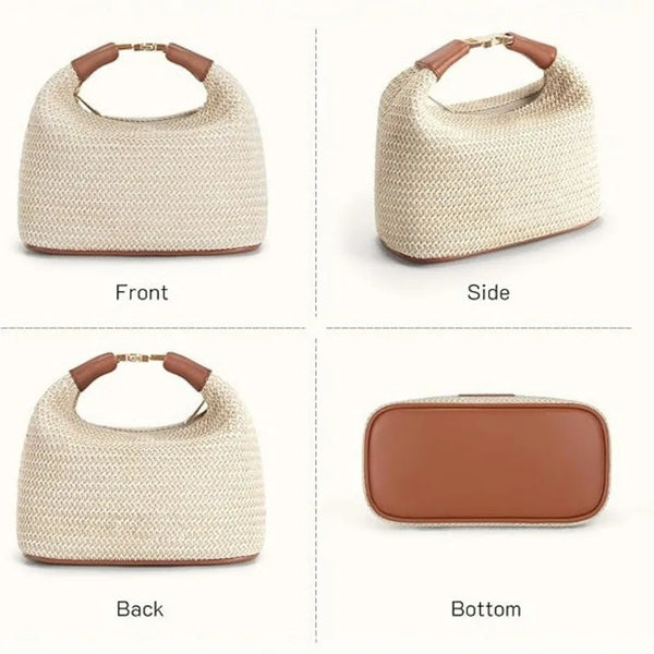 Bolso de Rafia Trenzada para Verano — ángulo 4