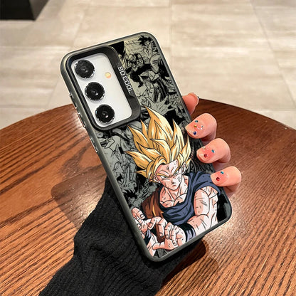 Cover Opaca Traslucida Dragon Ball Z per Samsung Galaxy