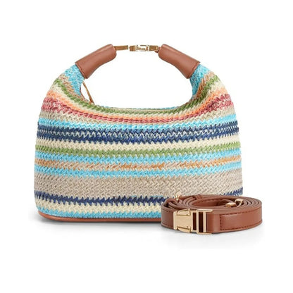 Borsa Estiva in Raffia Intrecciata