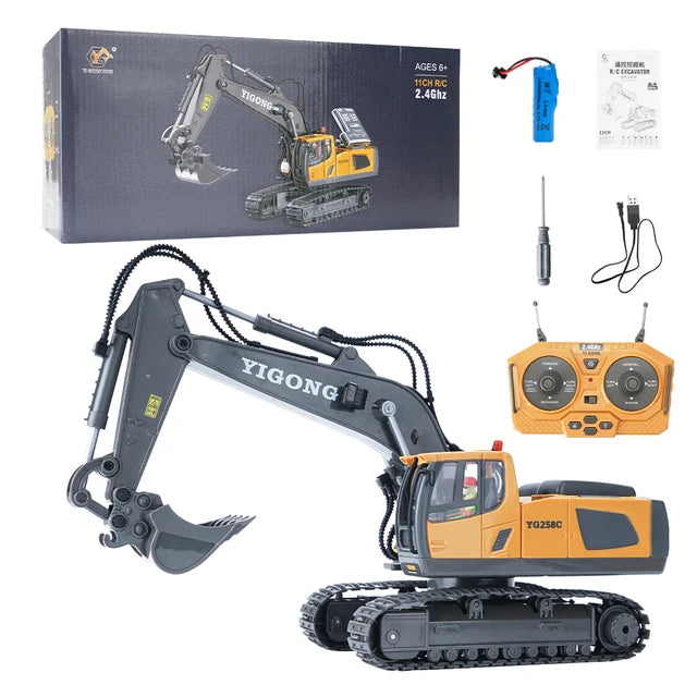 Escavatore RC 1:20 con Radiocomando