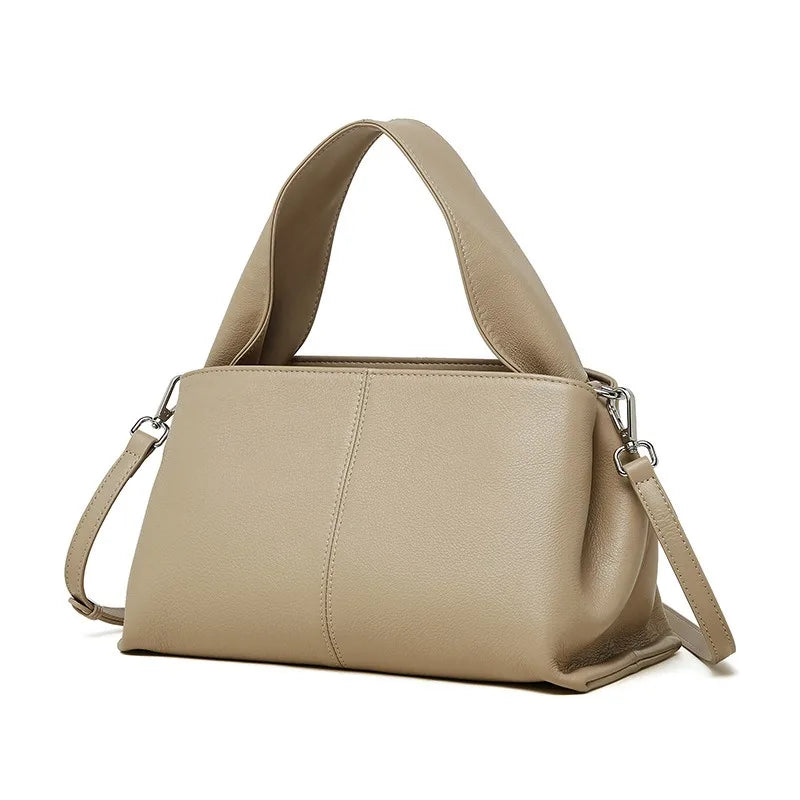 Bolso Dumpling en Piel Verdadera