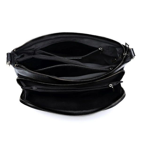 Bolso de hombro de cuero genuino — ángulo 5