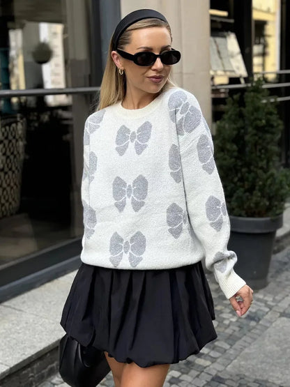 Maglione Stampa Farfalle