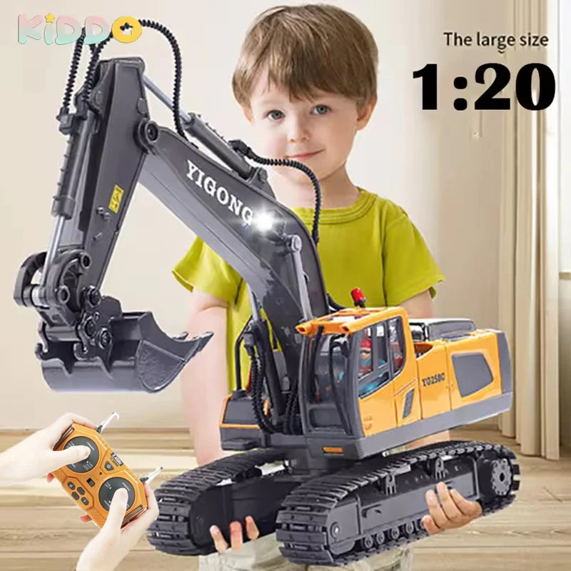 Escavatore RC 1:20 con Radiocomando