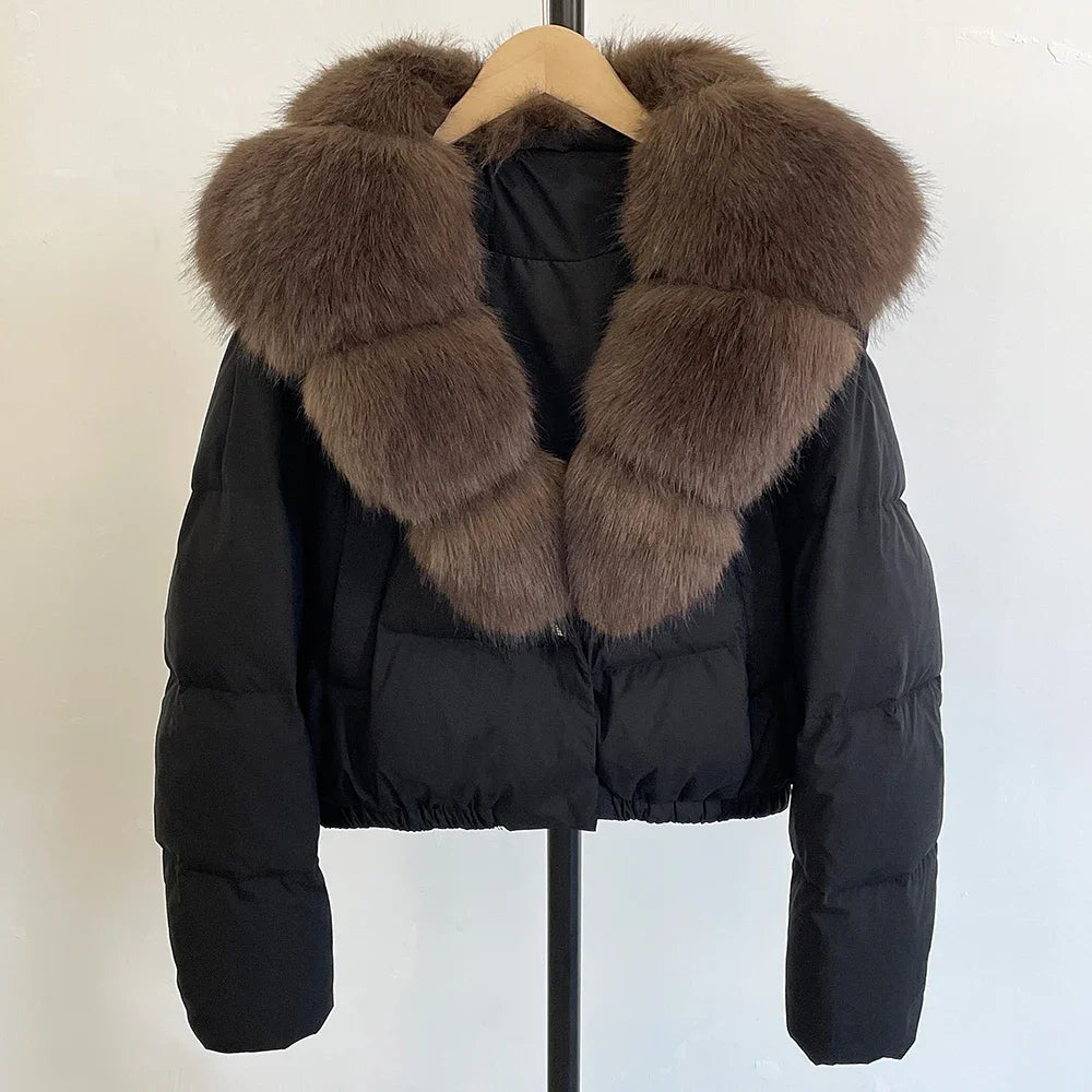 Parka Donna Pelliccia Finta