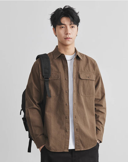 Giacca Camicia Uomo