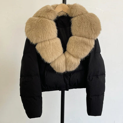 Parka Donna Pelliccia Finta