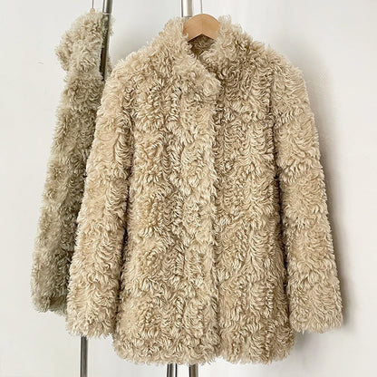 Giacca Teddy Fur Donna