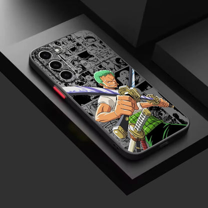 Cover Opaca Traslucida One Piece per Samsung Galaxy