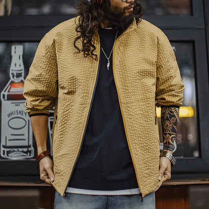 Giacca Uomo Check Giallo