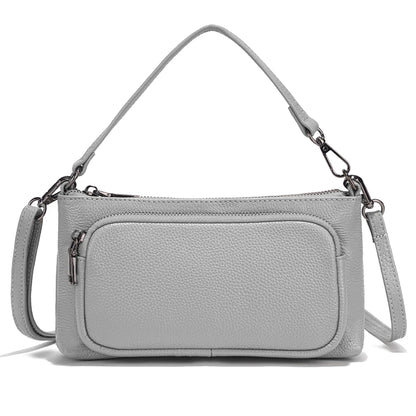 Borsa a Spalla in Vera Pelle Minimal