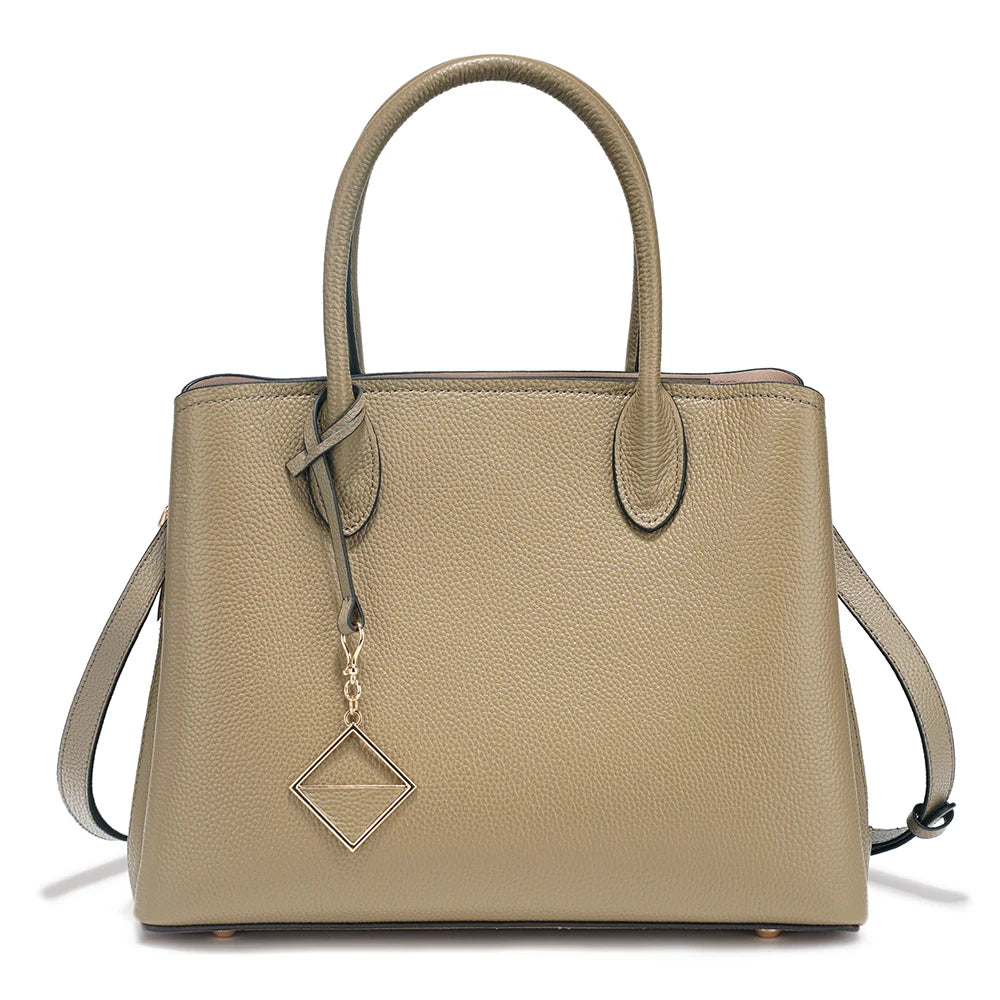 Bolso Shopper de Piel Verdadera