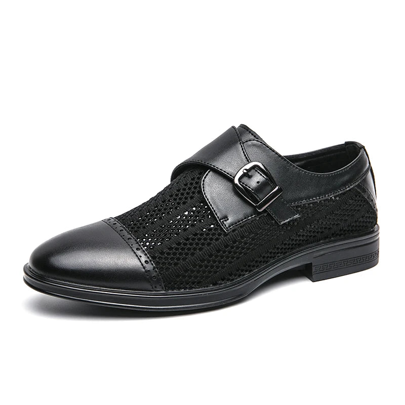 Scarpa Uomo Traforata con Fibbia