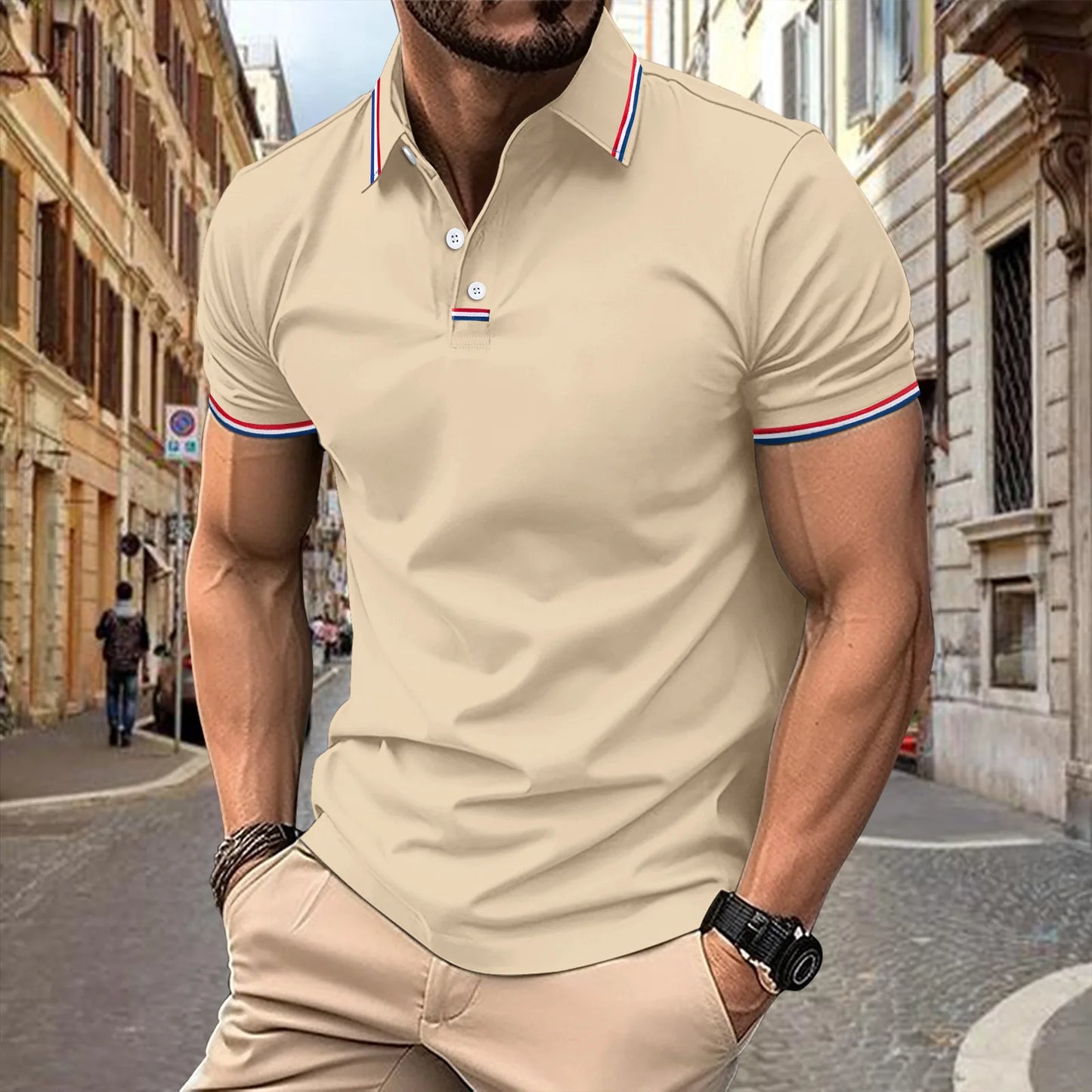 Polo Uomo Estiva Traspirante