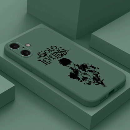 Cover per Samsung Galaxy – Design Shadow King di Solo Leveling
