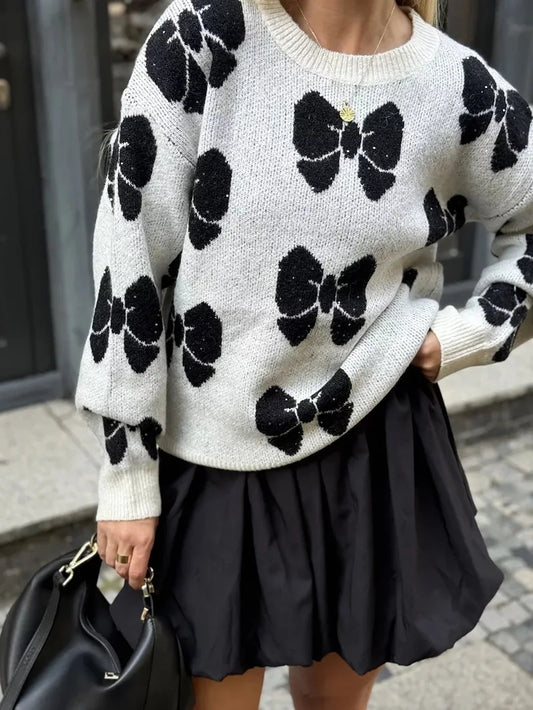Maglione Stampa Farfalle
