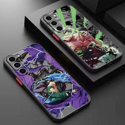 Cover Opaca Traslucida One Piece per Samsung Galaxy