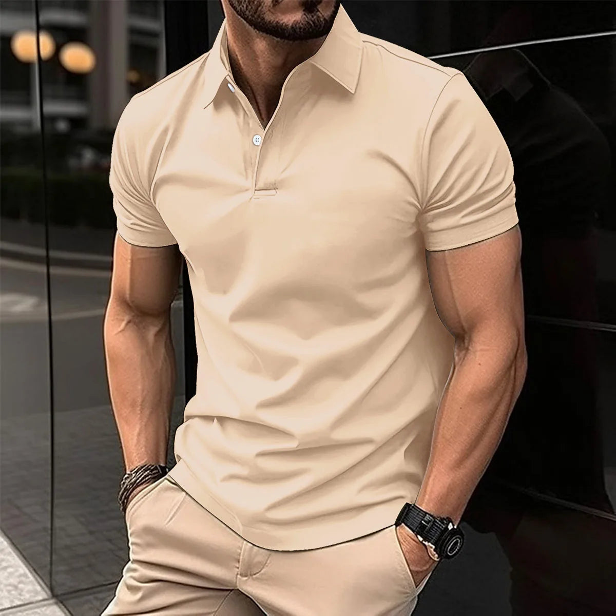 Polo Uomo Estiva Traspirante
