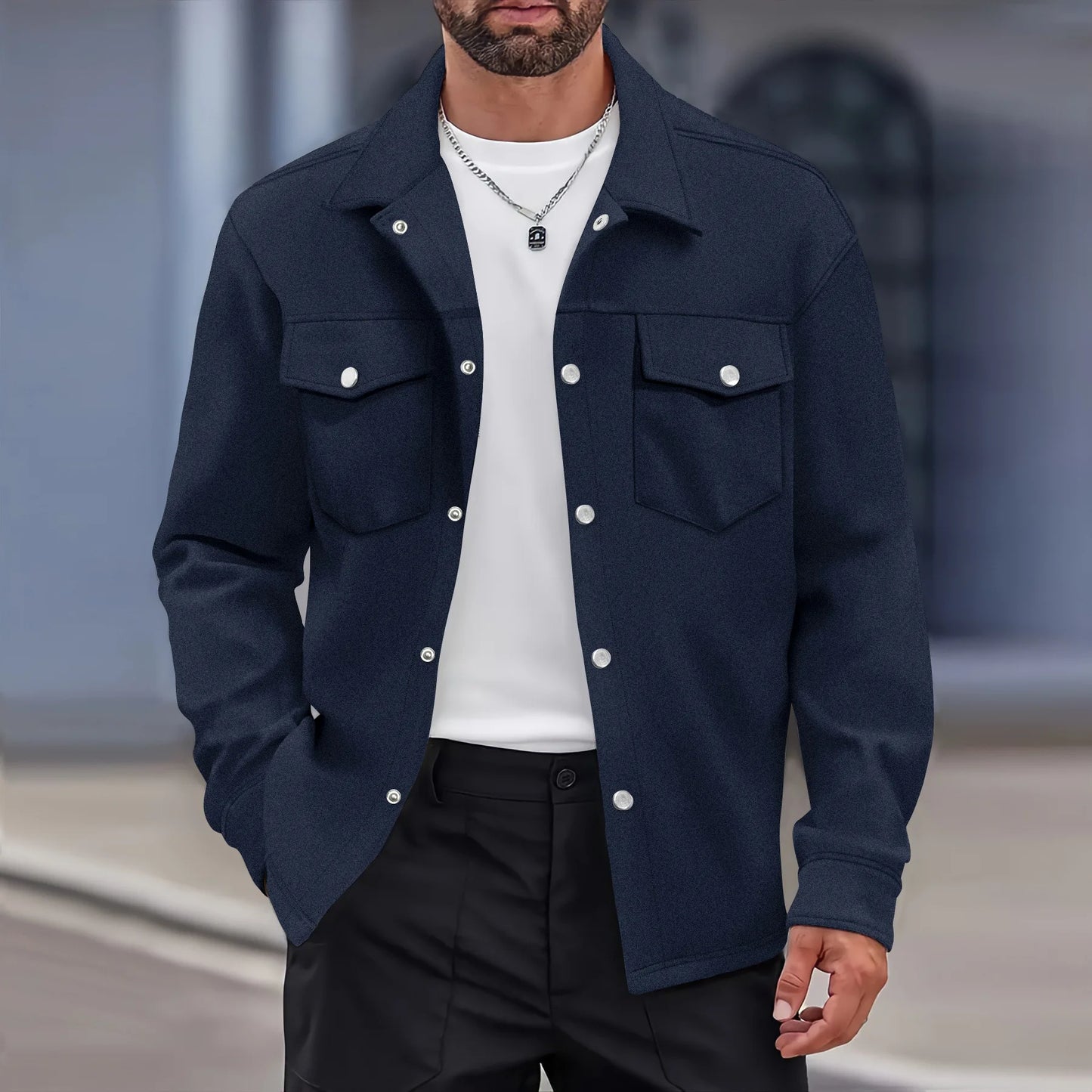 Giacca Uomo Smart Casual Leggera