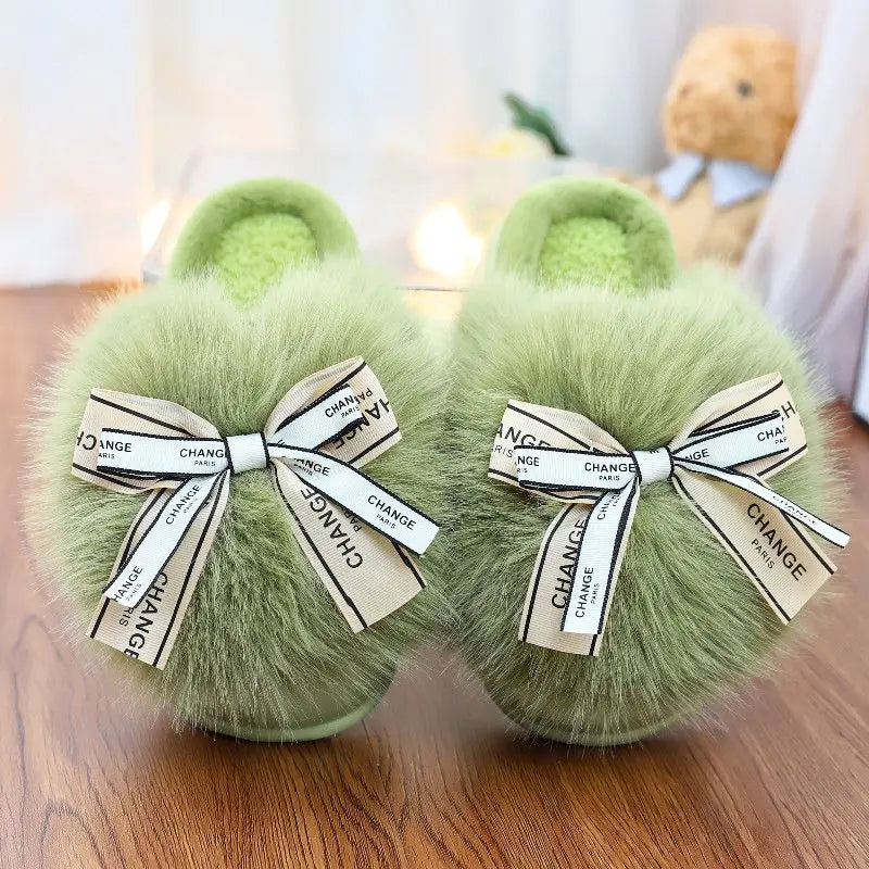 Pantofole Invernali Donna Chic con Nodo
