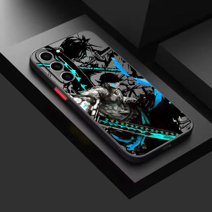 Cover Opaca Traslucida One Piece per Samsung Galaxy
