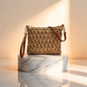 Bolso de Hombro Efecto Rafia Misako Blumi
