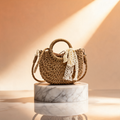 Bolso Cesta de Rafia Misako Tao