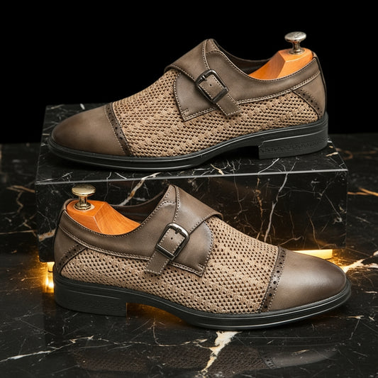 Scarpa Uomo Traforata con Fibbia